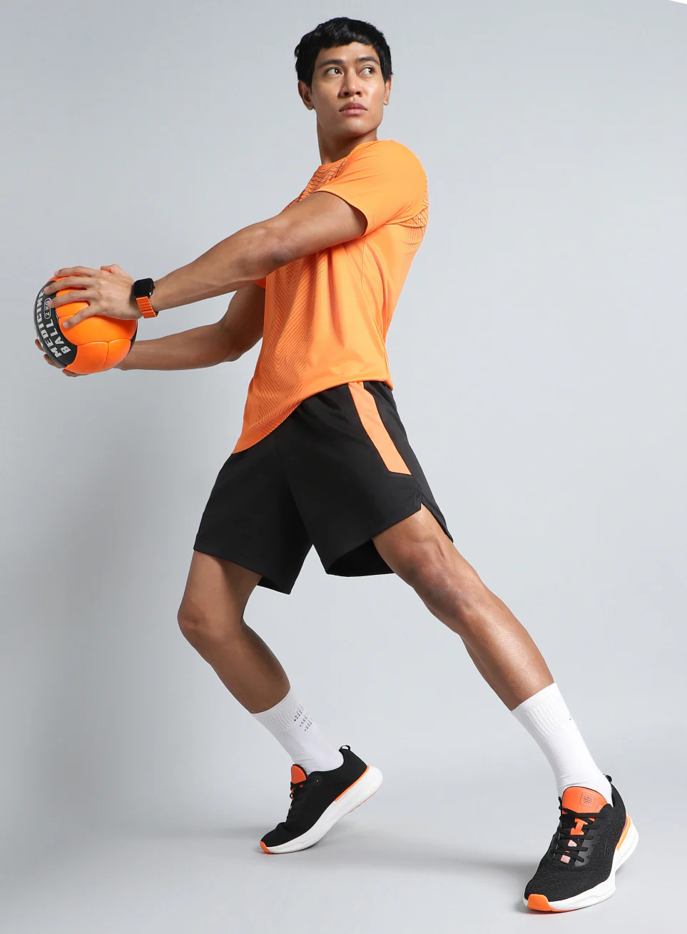 Men's Black All Form Training Shorts - Image 2