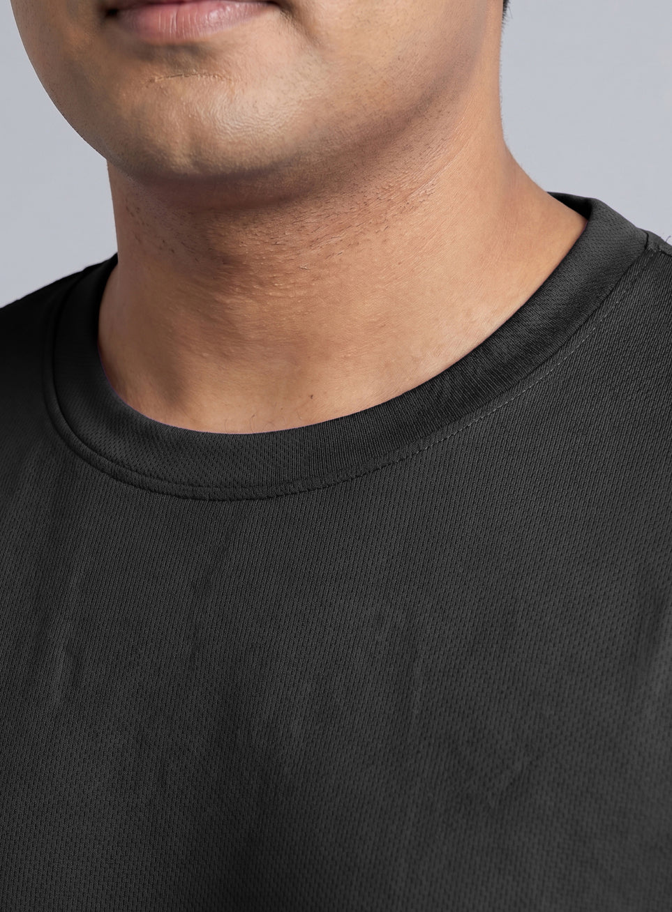 Men's Black All Format Plus size Training T-shirt - Image 7