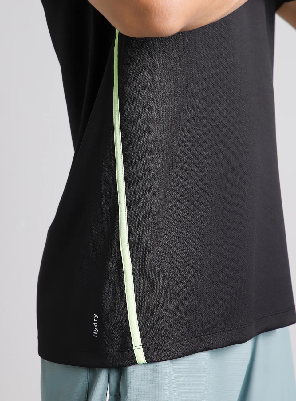 Men's Black All Format Training T-shirt - Image 7