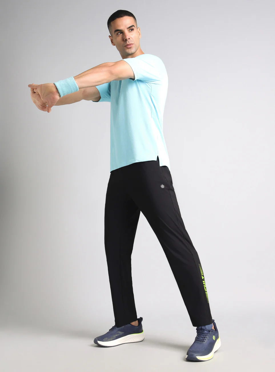 Men's Black Cult Performance Training Trackpants - Image 2