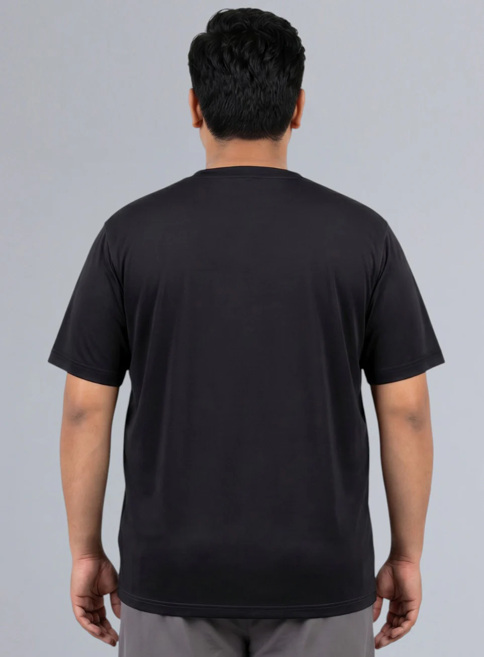 Men's Black Cult Training Essential Plus Size T-shirt - Image 6