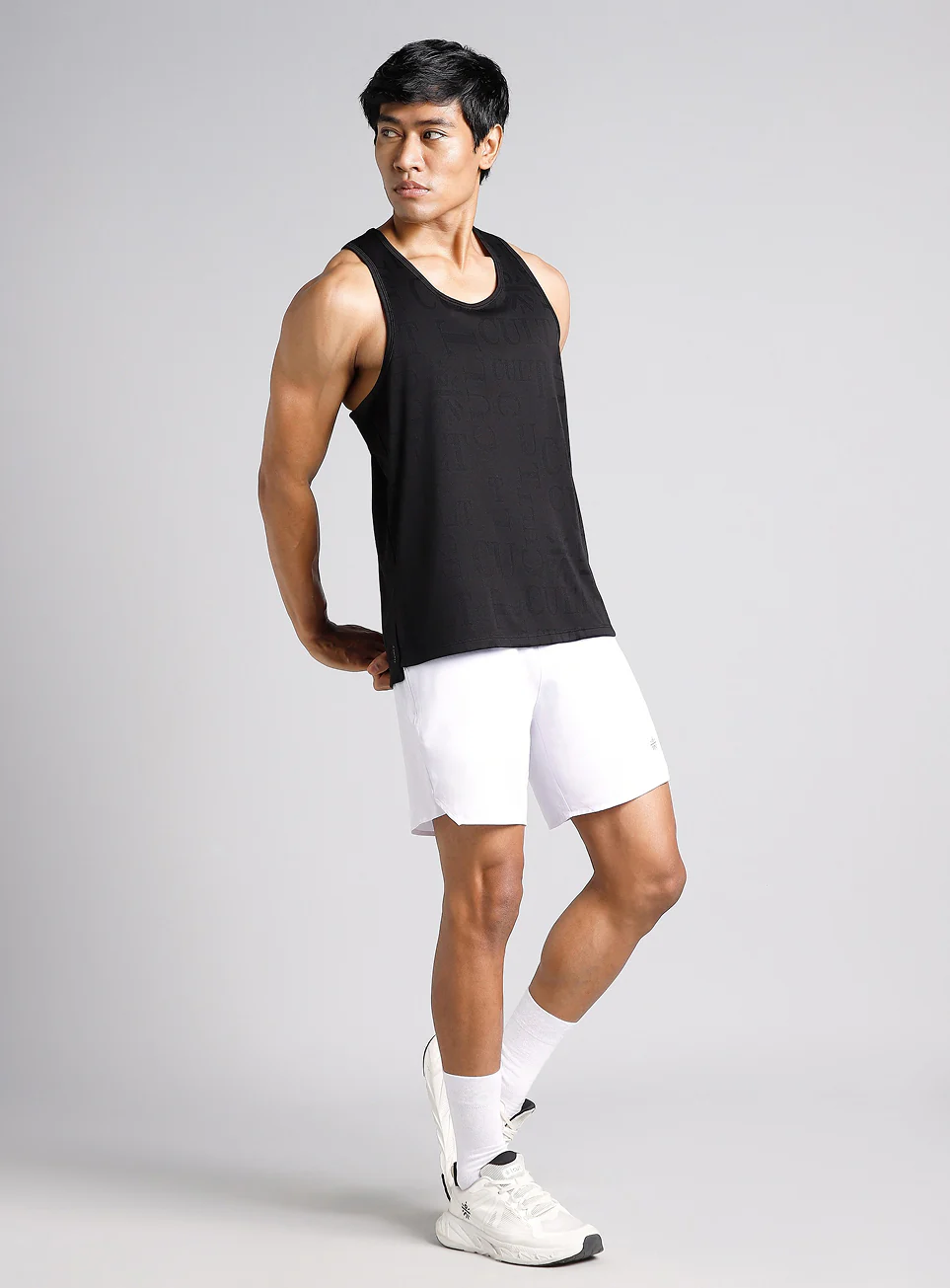 Men's Black CULT ZERO Running Tank - Image 2