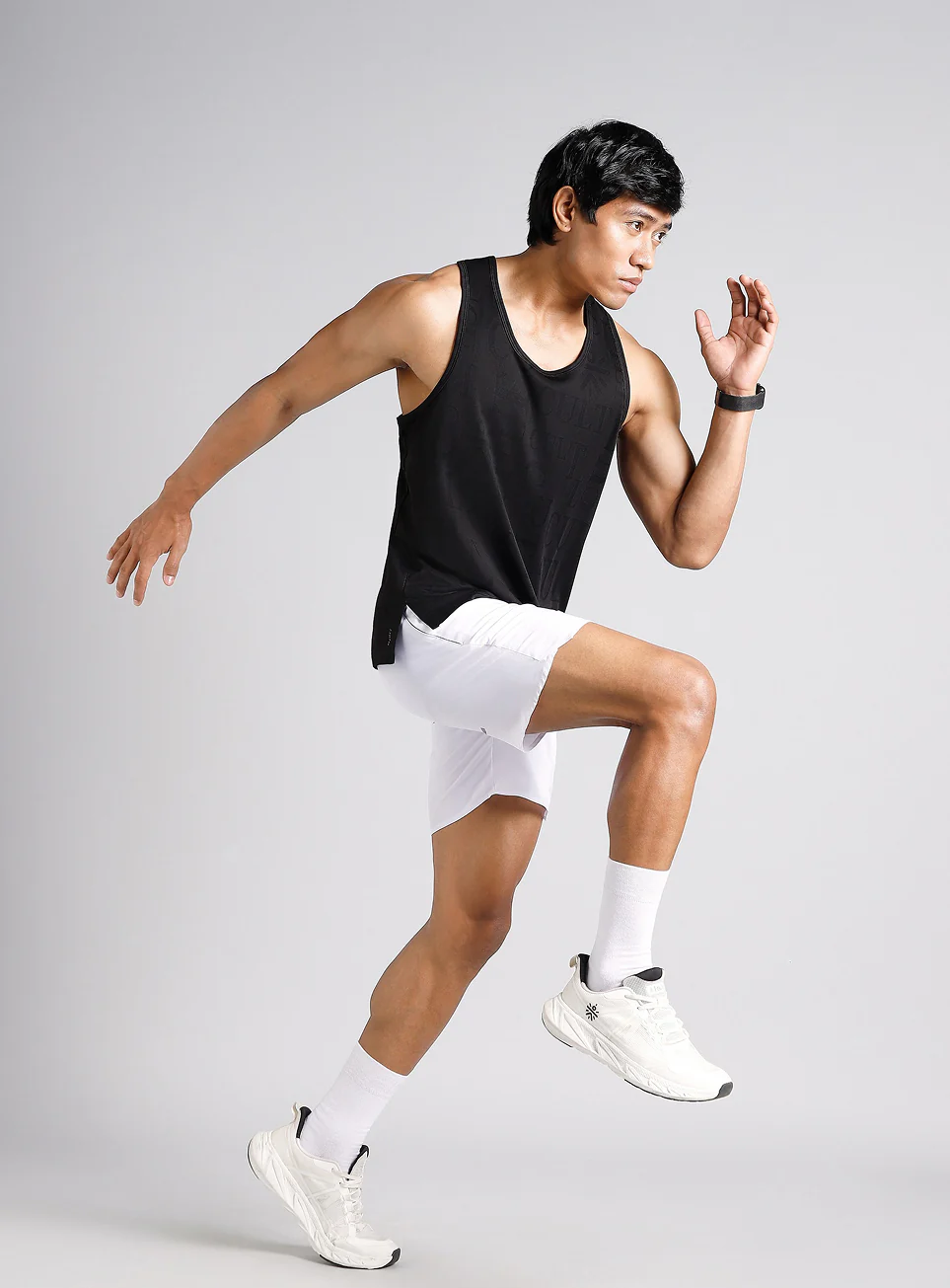 Men's Black CULT ZERO Running Tank - Image 3