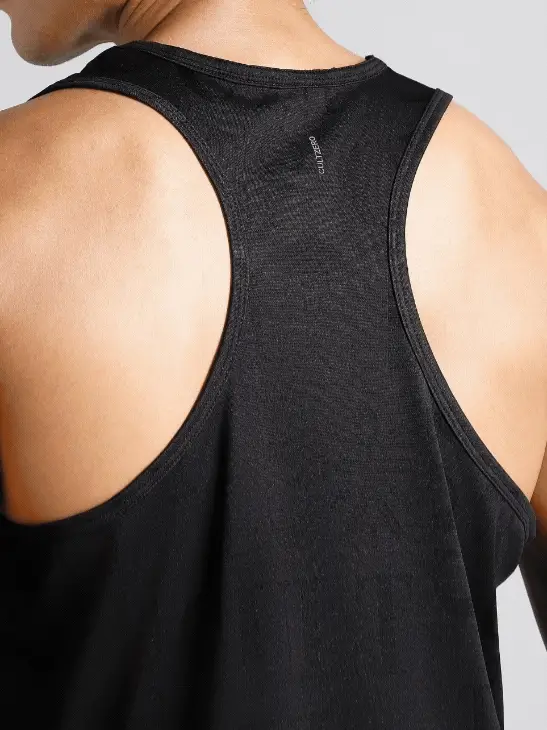 Men's Black CULT ZERO Running Tank - Image 8