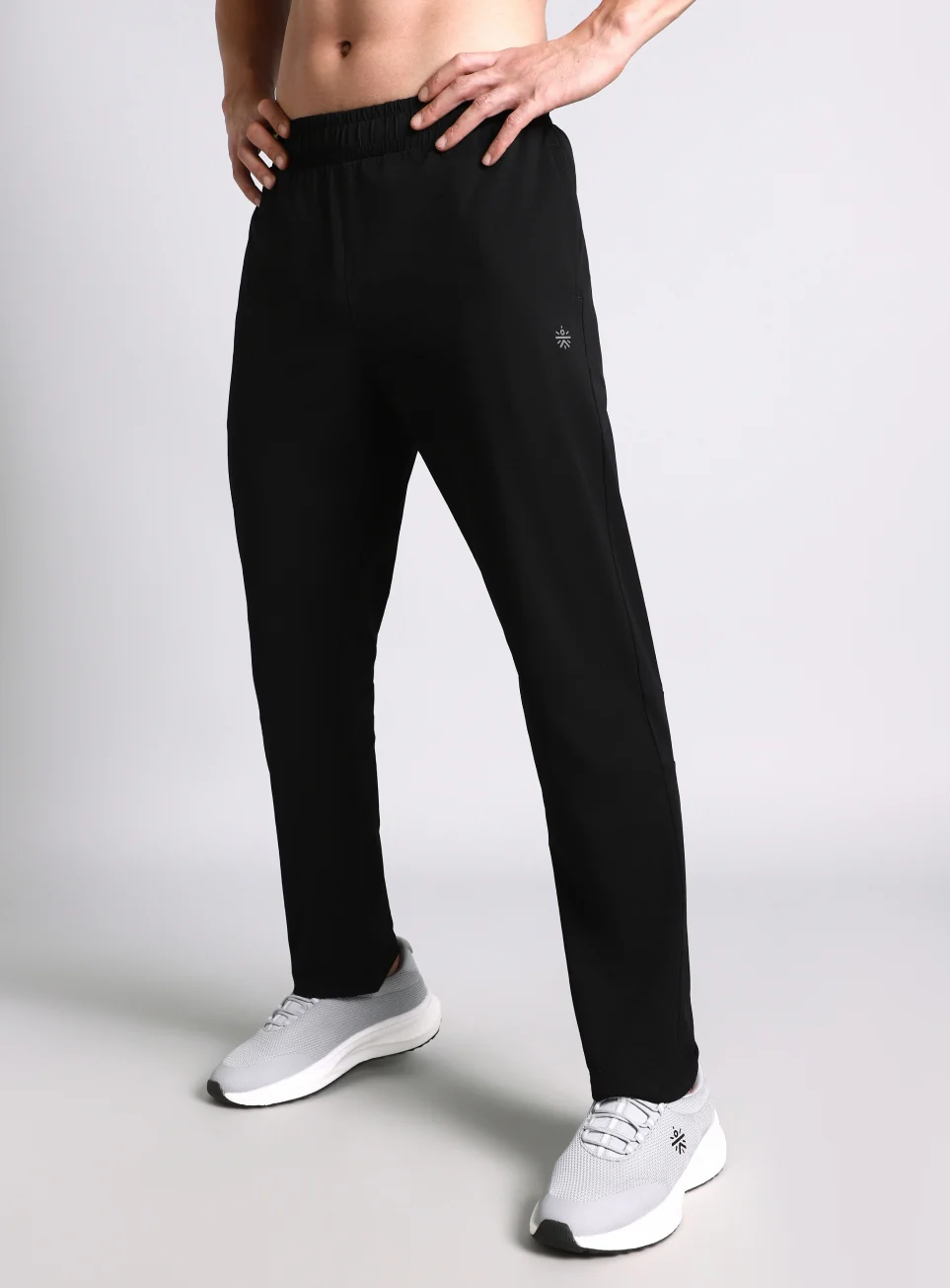 Men's Black Dark Series Running Trackpants