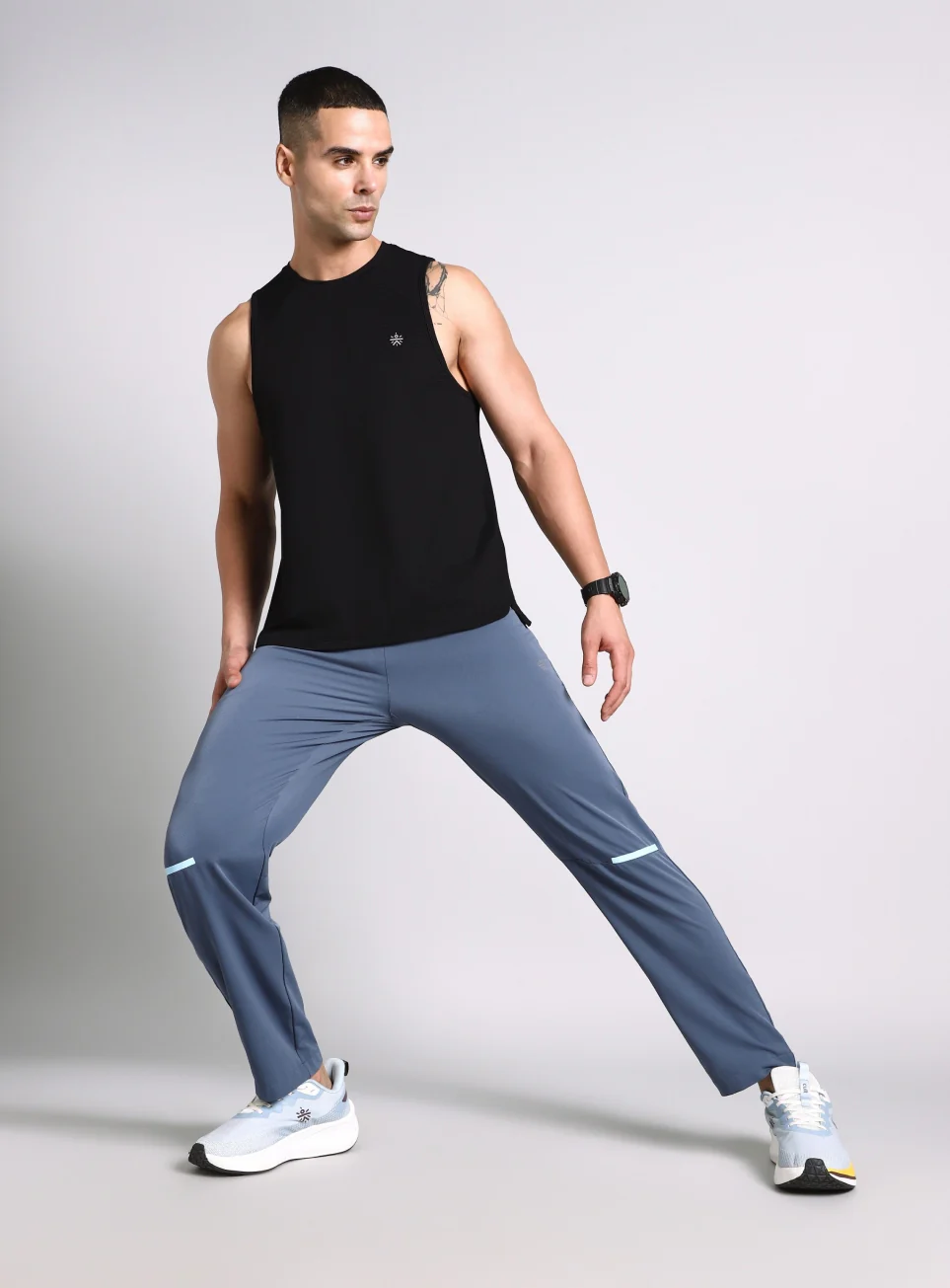 Men's Black Everyday Runner's Tank - Image 3