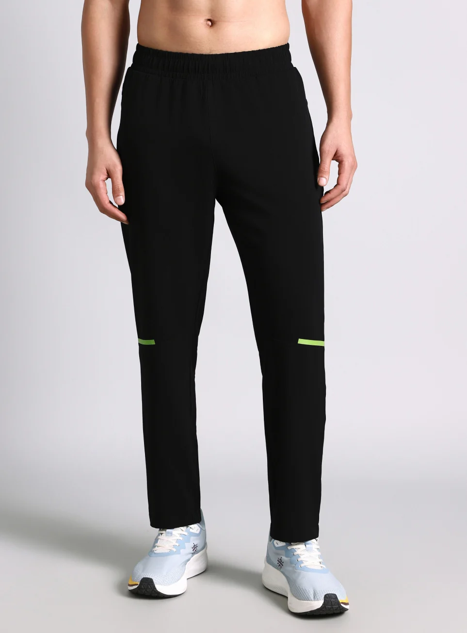 Men's Black High Impact Running Trackpants - Image 4