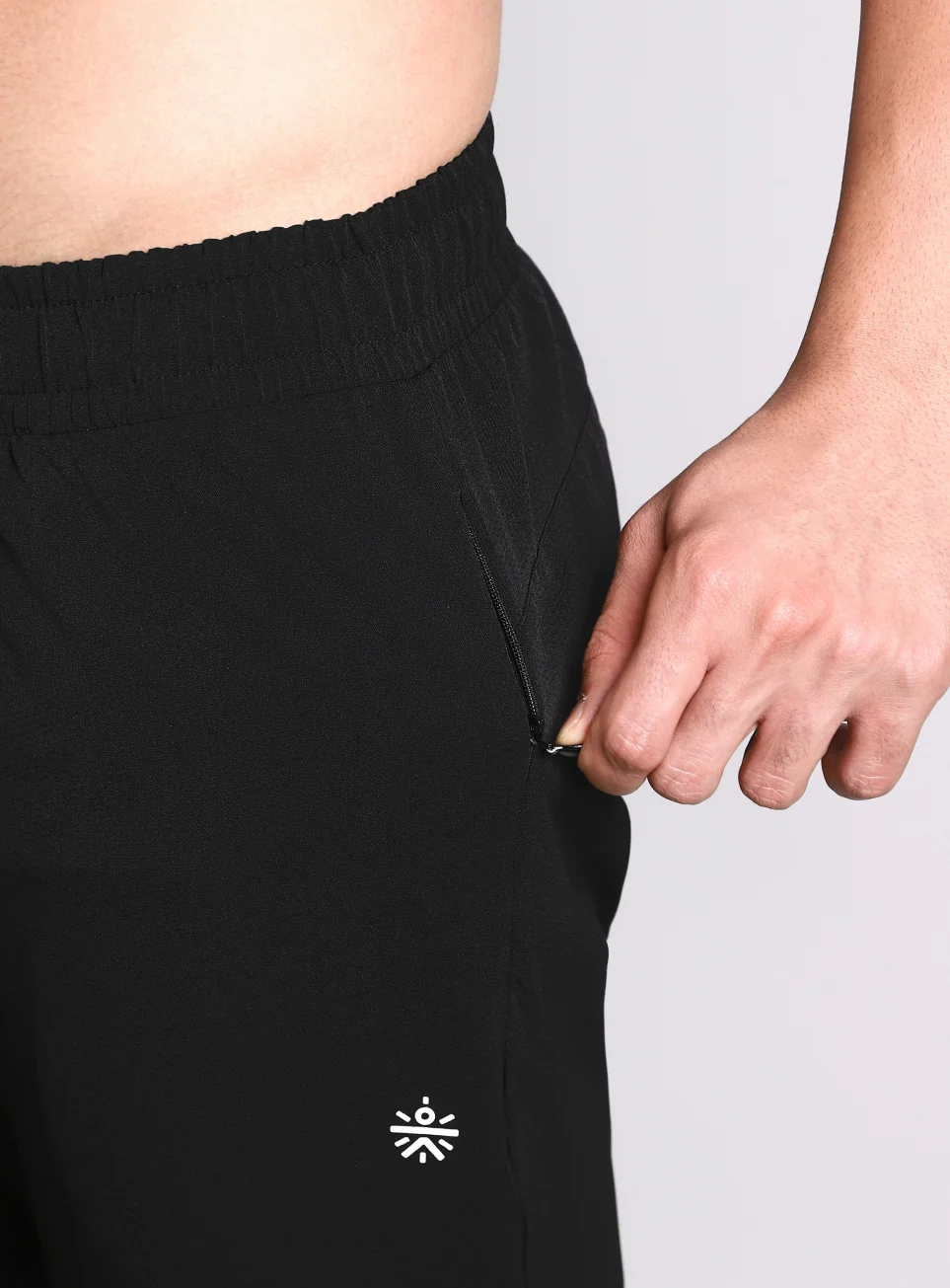 Men's Black High Impact Running Trackpants - Image 7