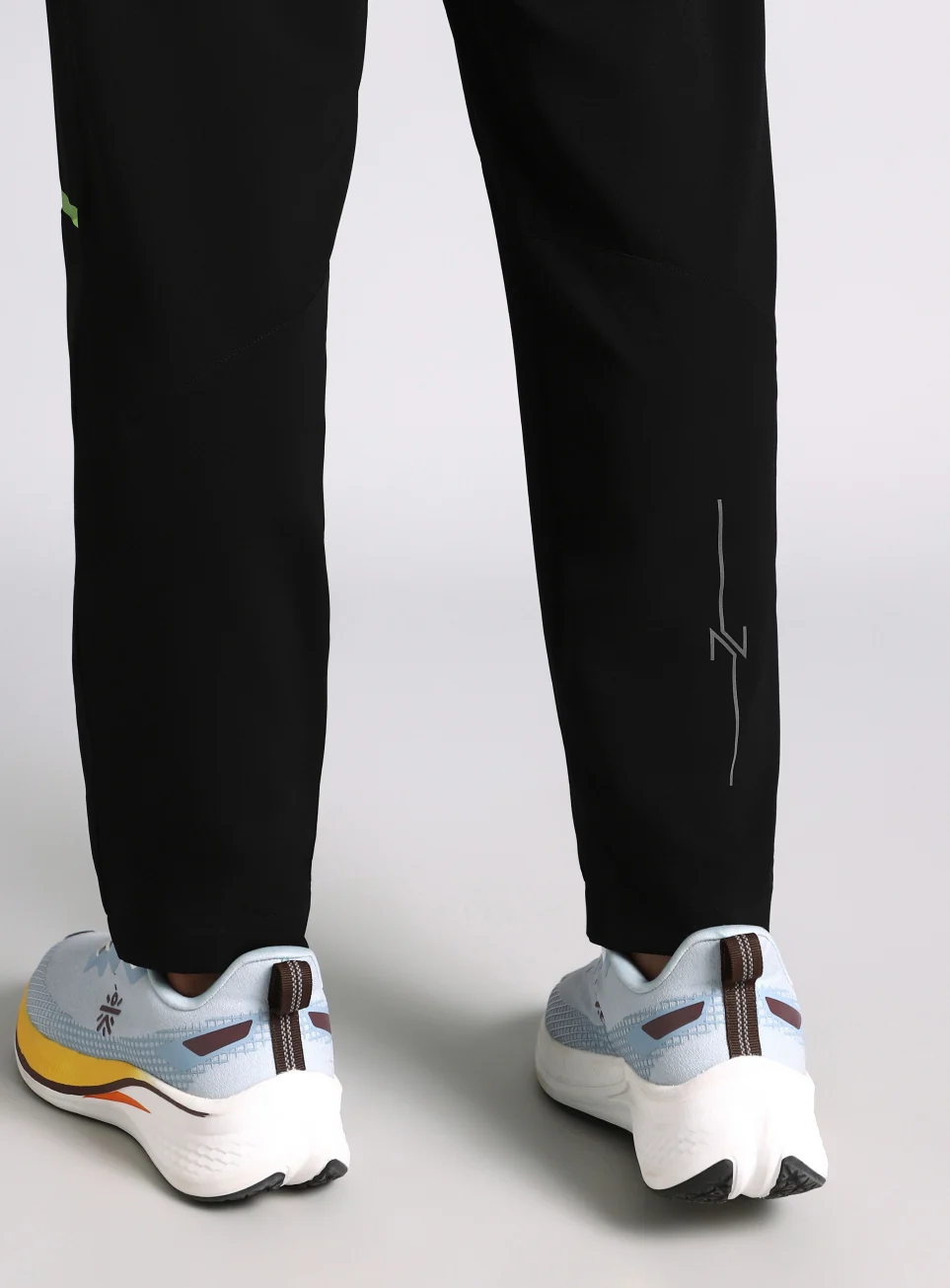 Men's Black High Impact Running Trackpants - Image 9