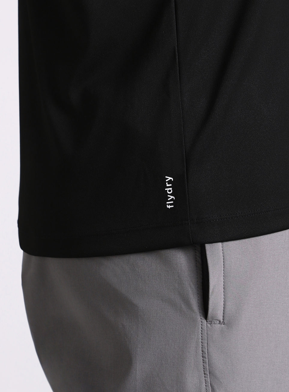 Men's Black Pop Up Training Essential T-shirt - Image 9