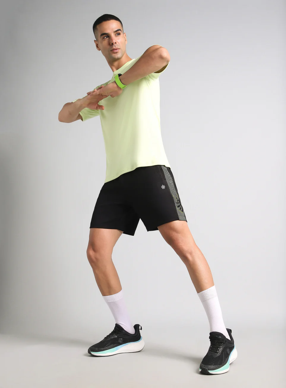 Men's Black Power Move Training Shorts - Image 2