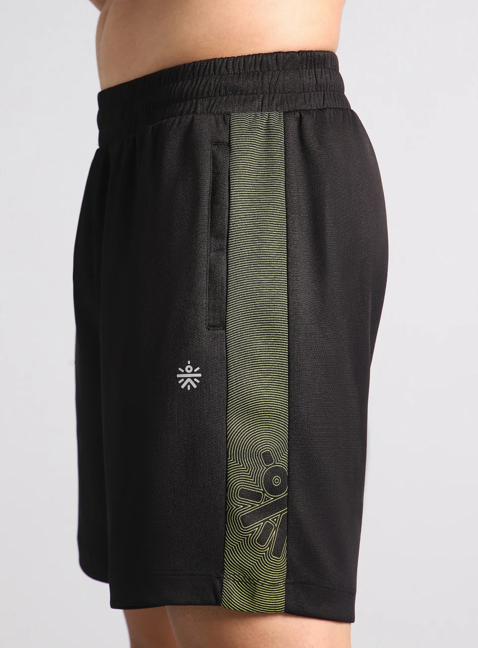 Men's Black Power Move Training Shorts - Image 8