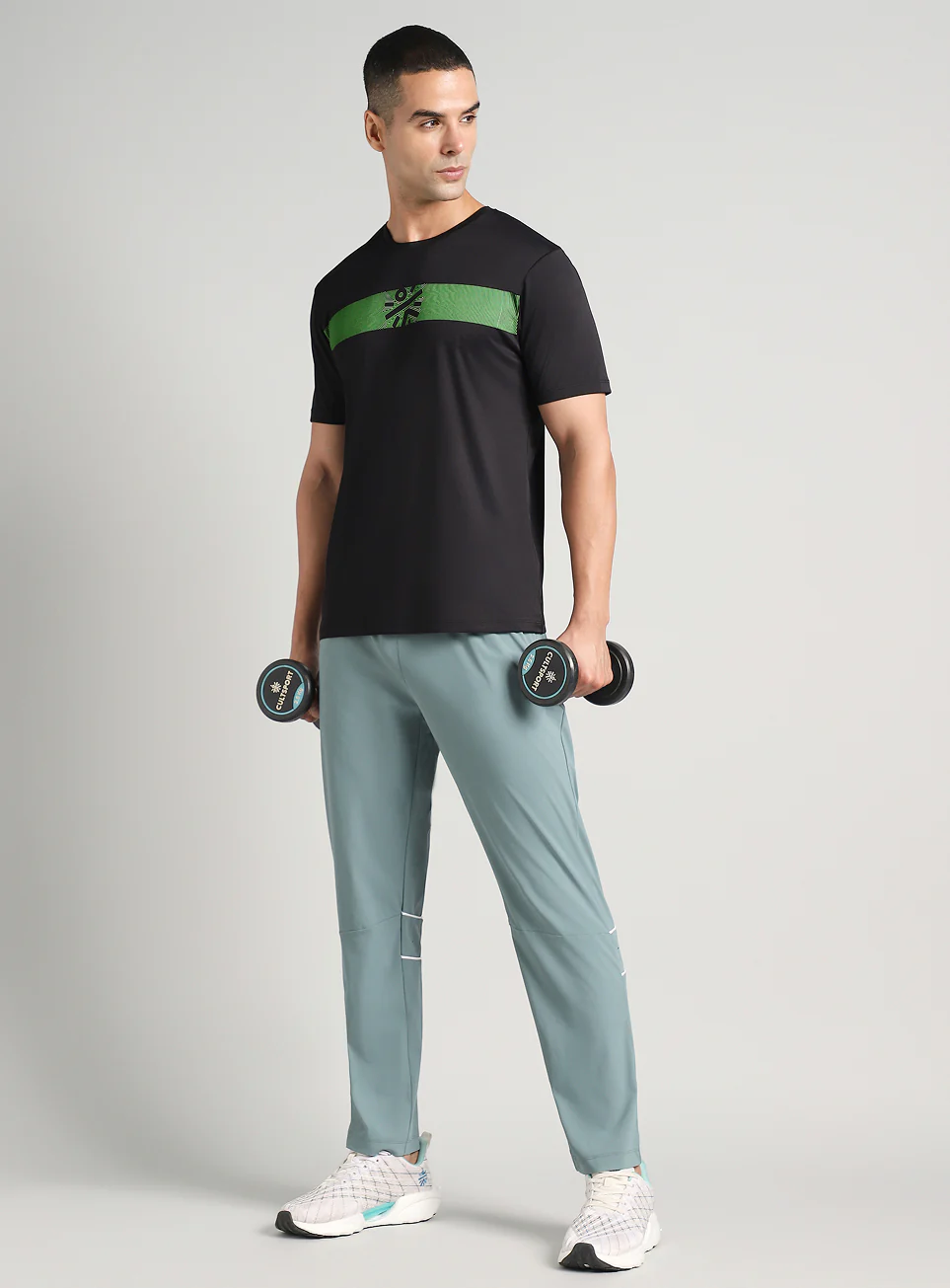 Men's Black Power Move Training T-shirt - Image 2