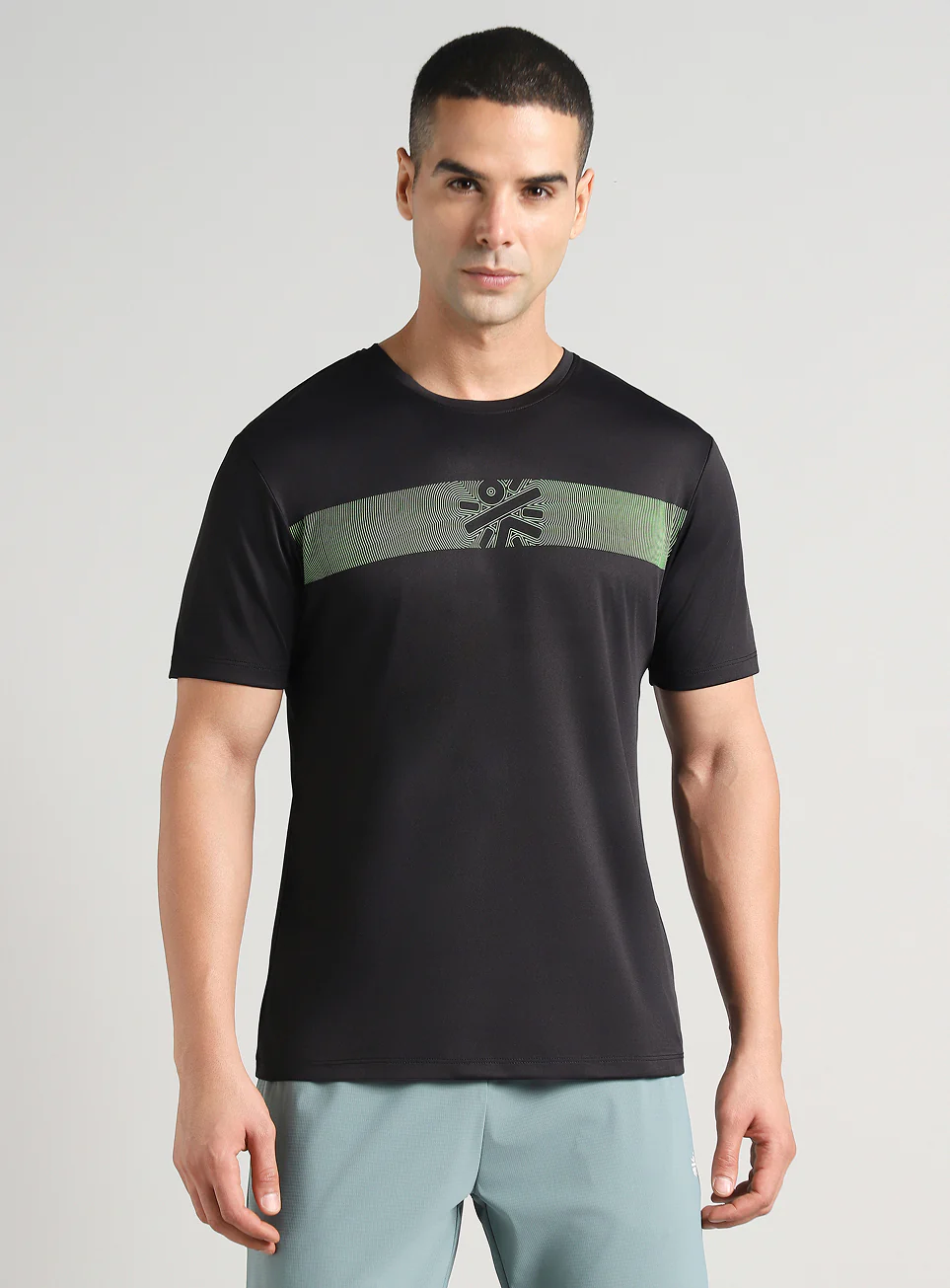 Men's Black Power Move Training T-shirt - Image 4