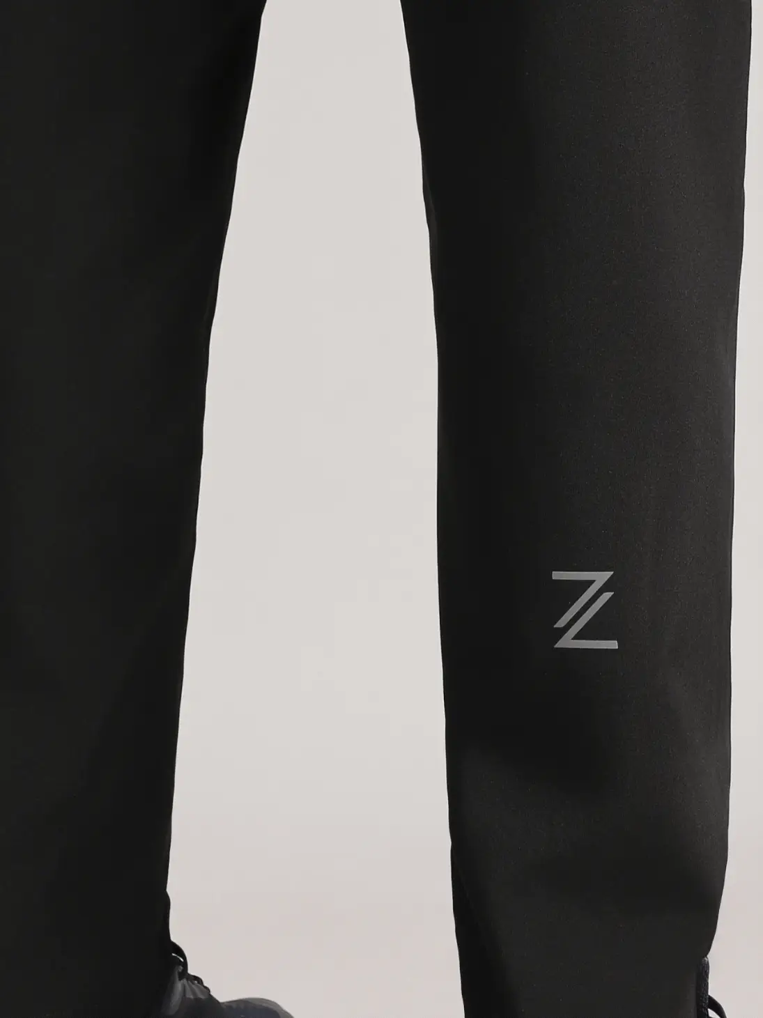 Men's Black Pro Movement Runner's Plus Size Trackpants - Image 8