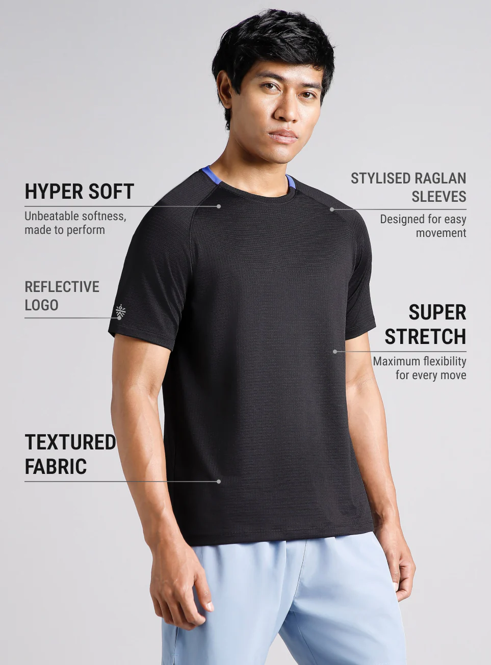 Men's Black Ultra Runner's Technical Knit T-shirt - Image 5