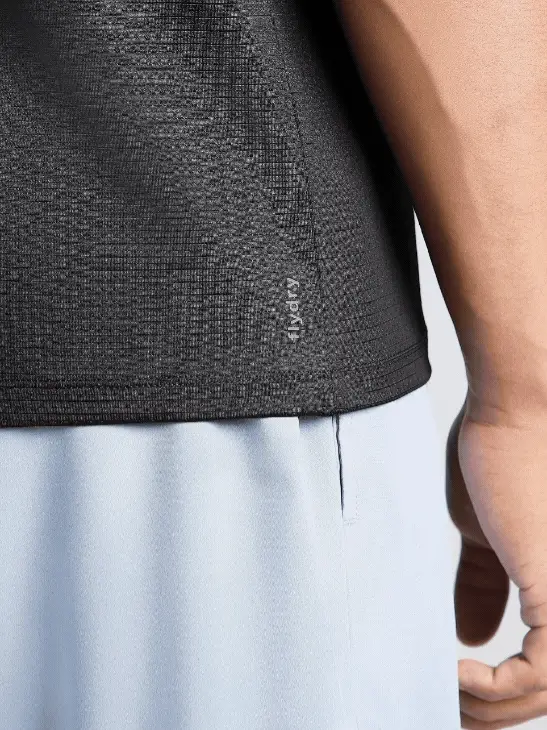 Men's Black Ultra Runner's Technical Knit T-shirt - Image 9