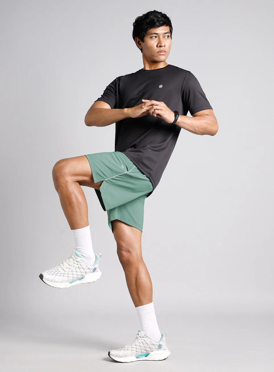 Men's Blue Air Flex Training Shorts - Image 2