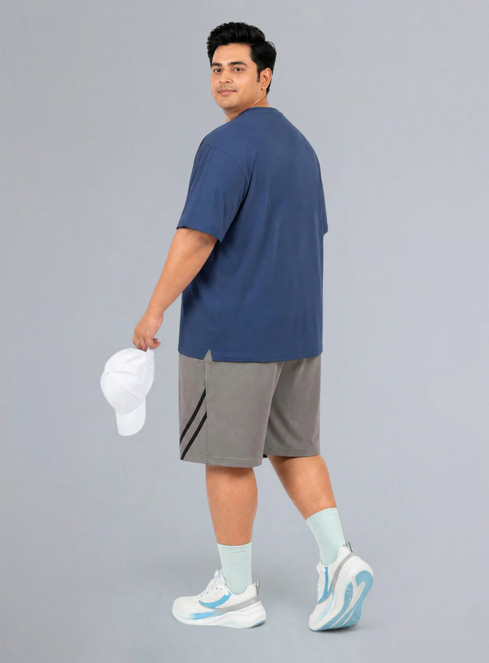 Men's Blue Cult Brand Carrier Plus Size T-shirt - Image 2