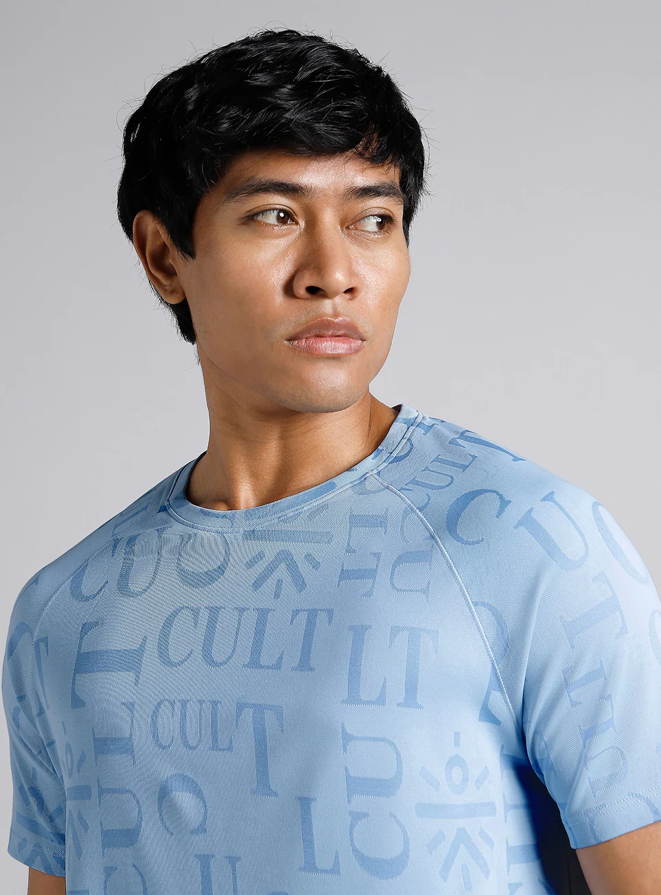 Men's Blue CULT ZERO Run Tee - Image 7