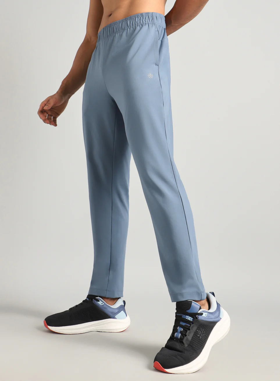 Men's Blue Runner's In Motion Graphic Trackpants