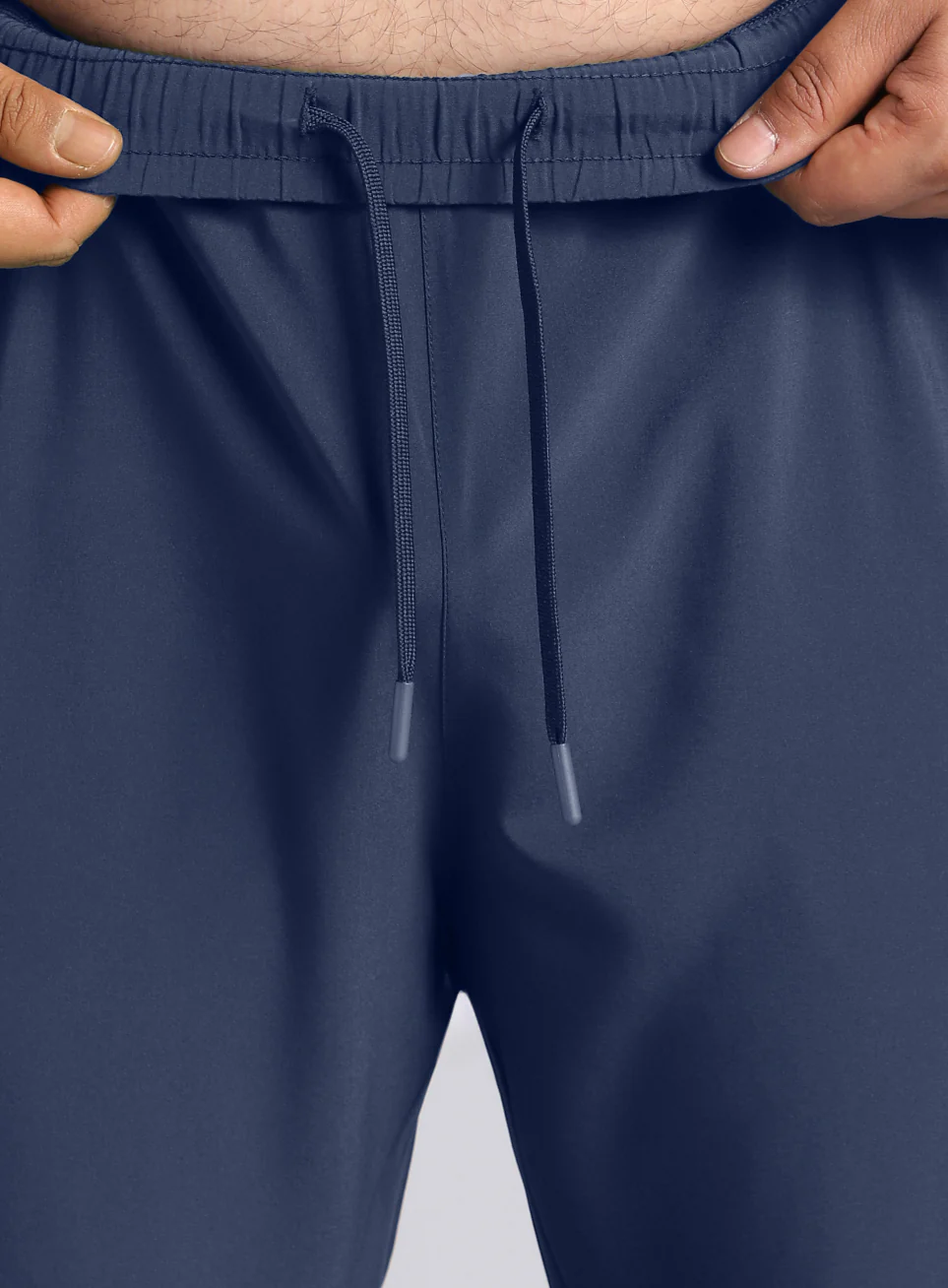 Men's Blue Ultimate Running Plus Size Trackpants - Image 9