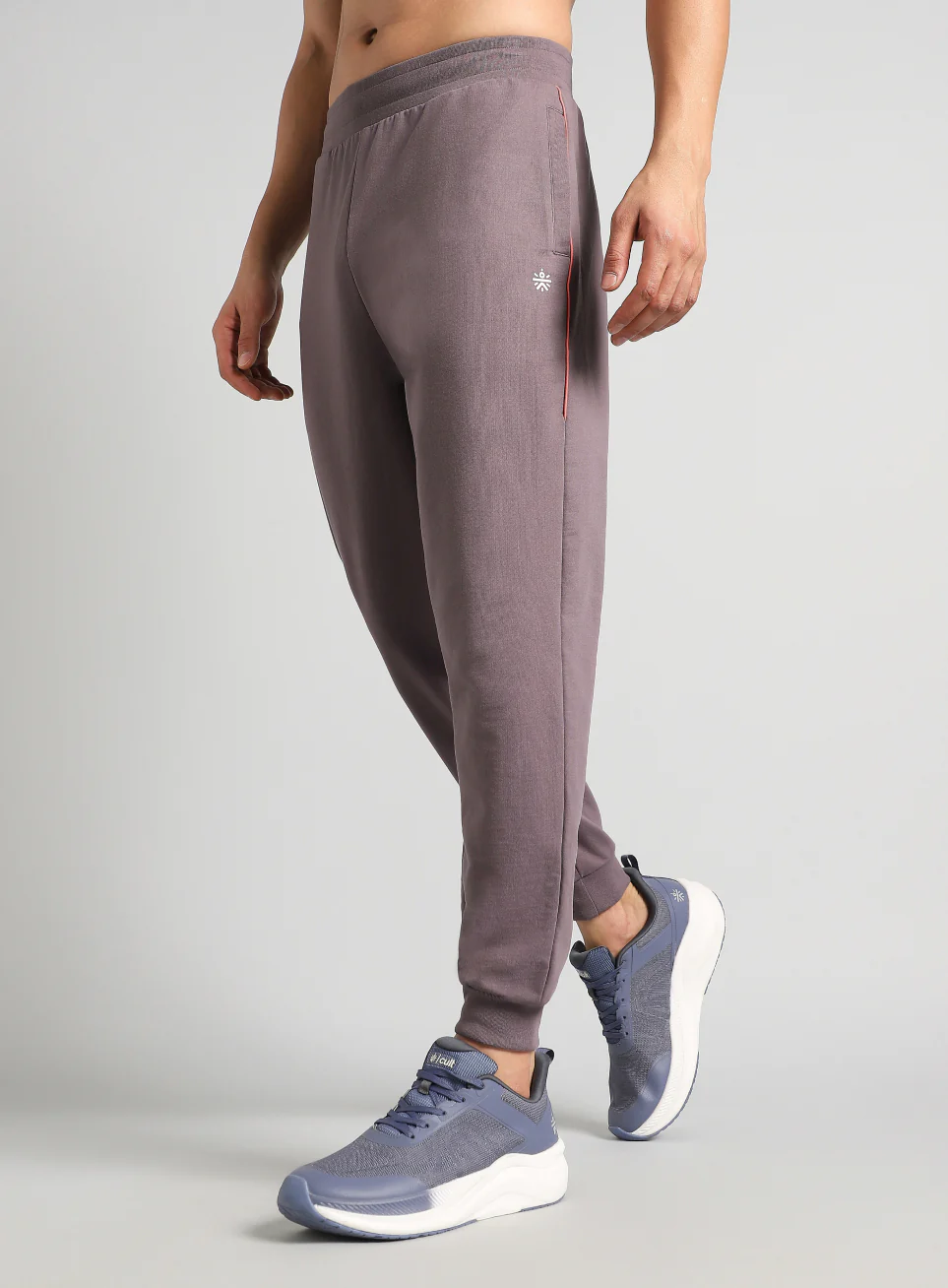 Men's Brown Edge Line Training Joggers