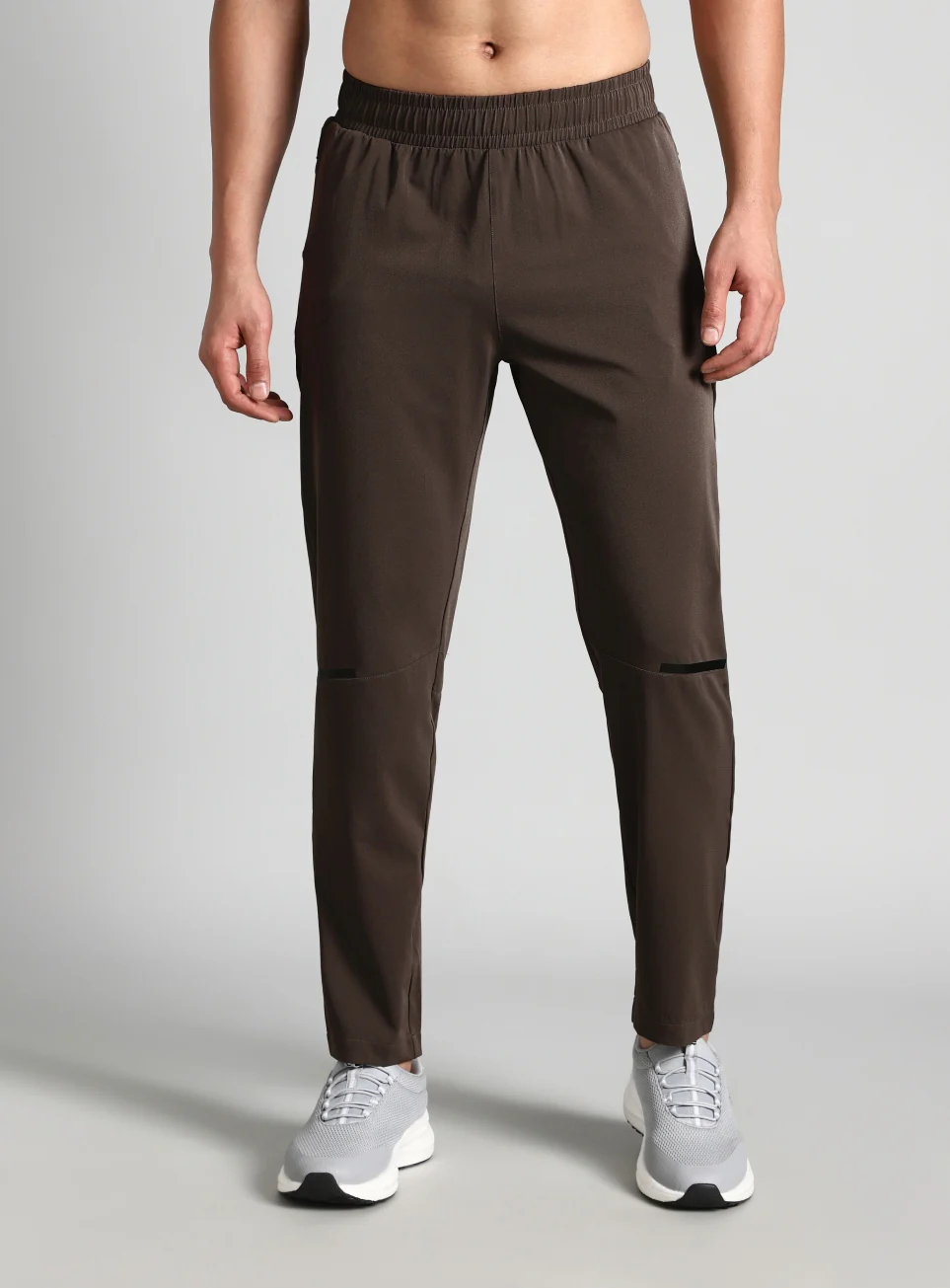 Men's Brown High Impact Running Trackpants - Image 4