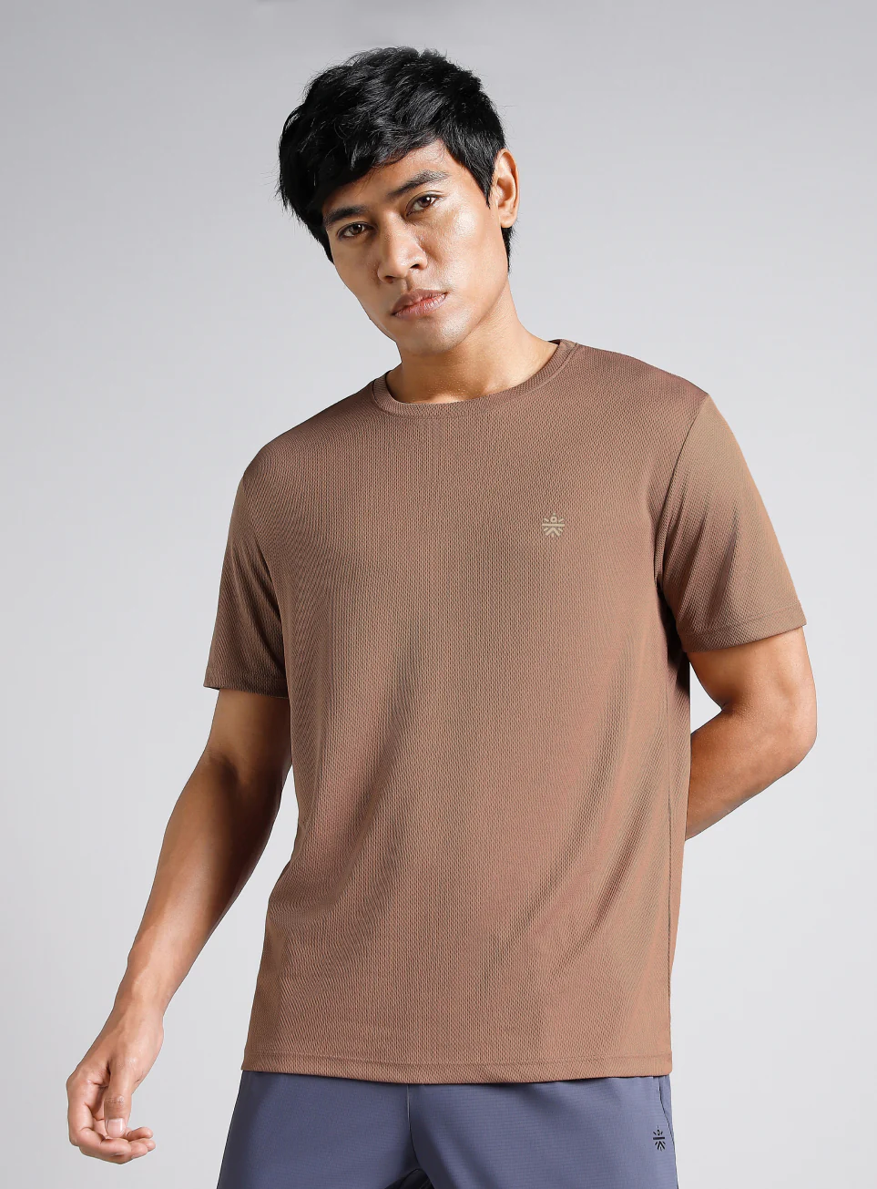 Men's Brown Train All FLY-DRY™ T-Shirt