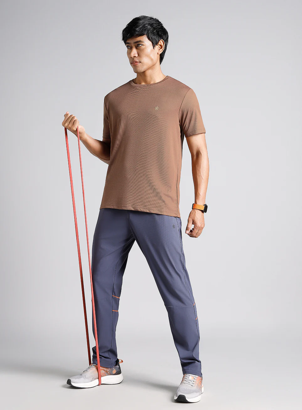 Men's Brown Train All FLY-DRY™ T-Shirt - Image 3
