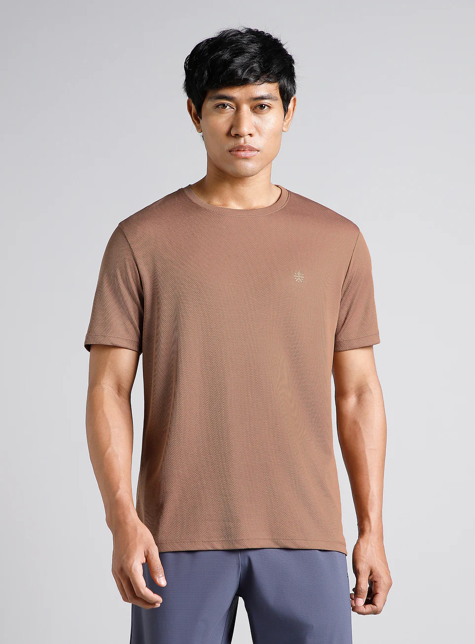 Men's Brown Train All FLY-DRY™ T-Shirt - Image 4