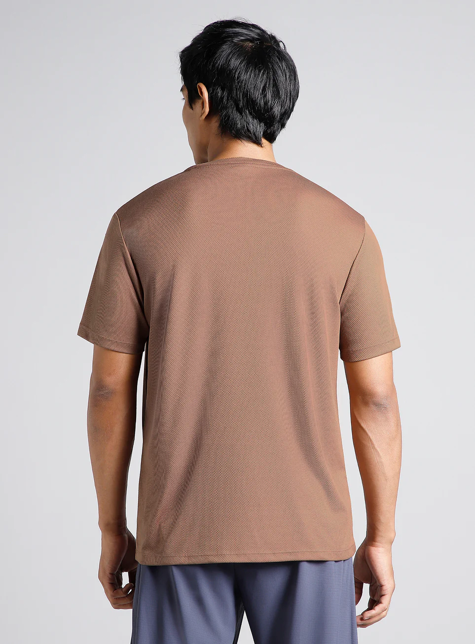 Men's Brown Train All FLY-DRY™ T-Shirt - Image 6