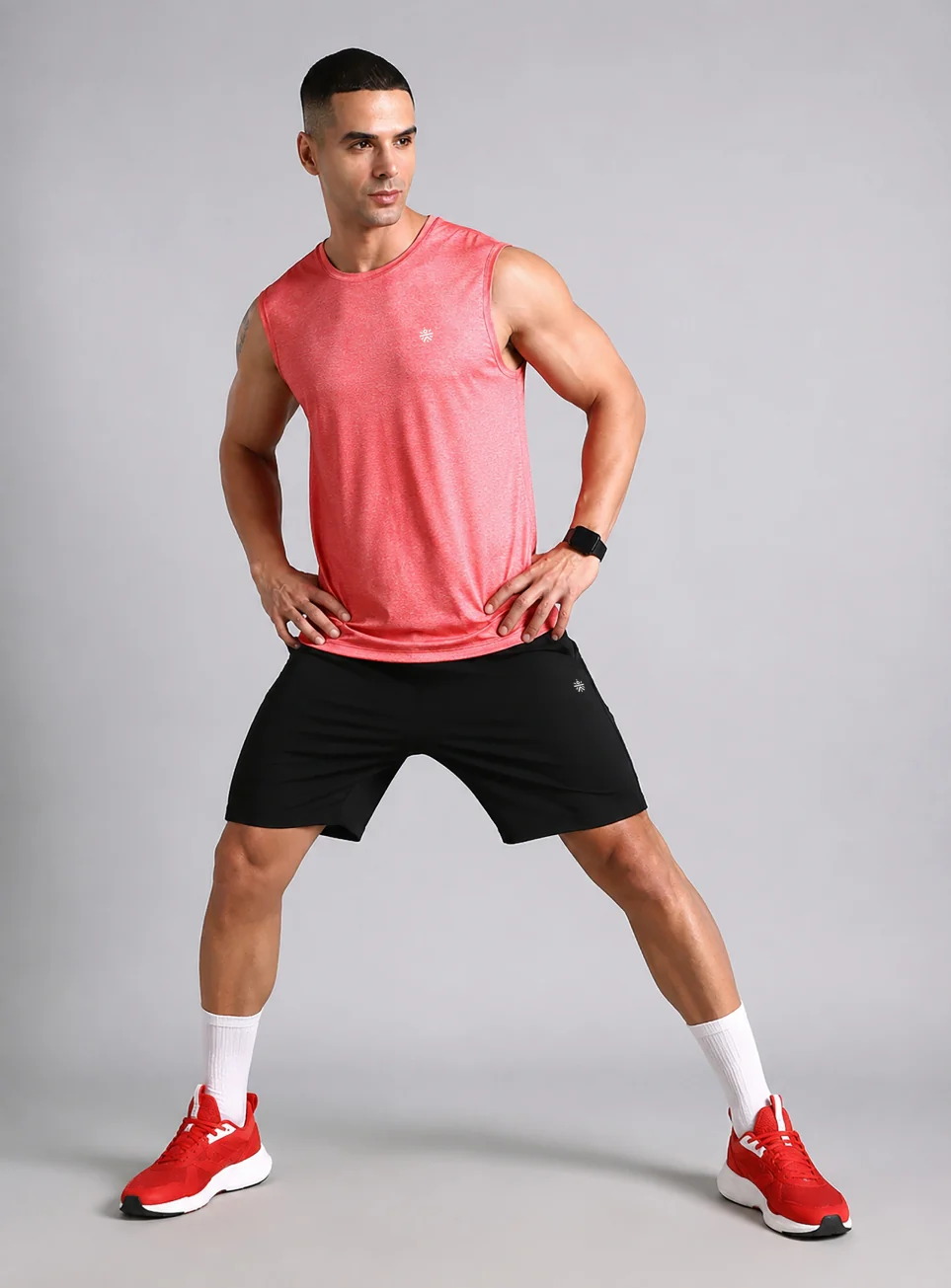 Men's Coral Training Essential COMFORtech Tank - Image 3