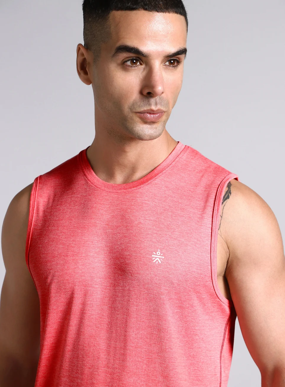 Men's Coral Training Essential COMFORtech Tank - Image 7
