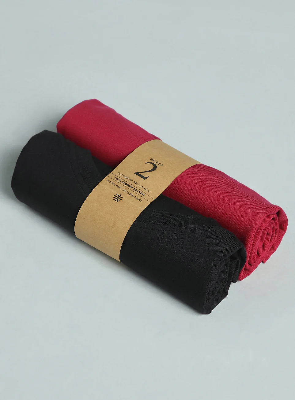 Men's Cult Essential Cotton Pack of 2 Full Sleeve T-shirts - Image 14