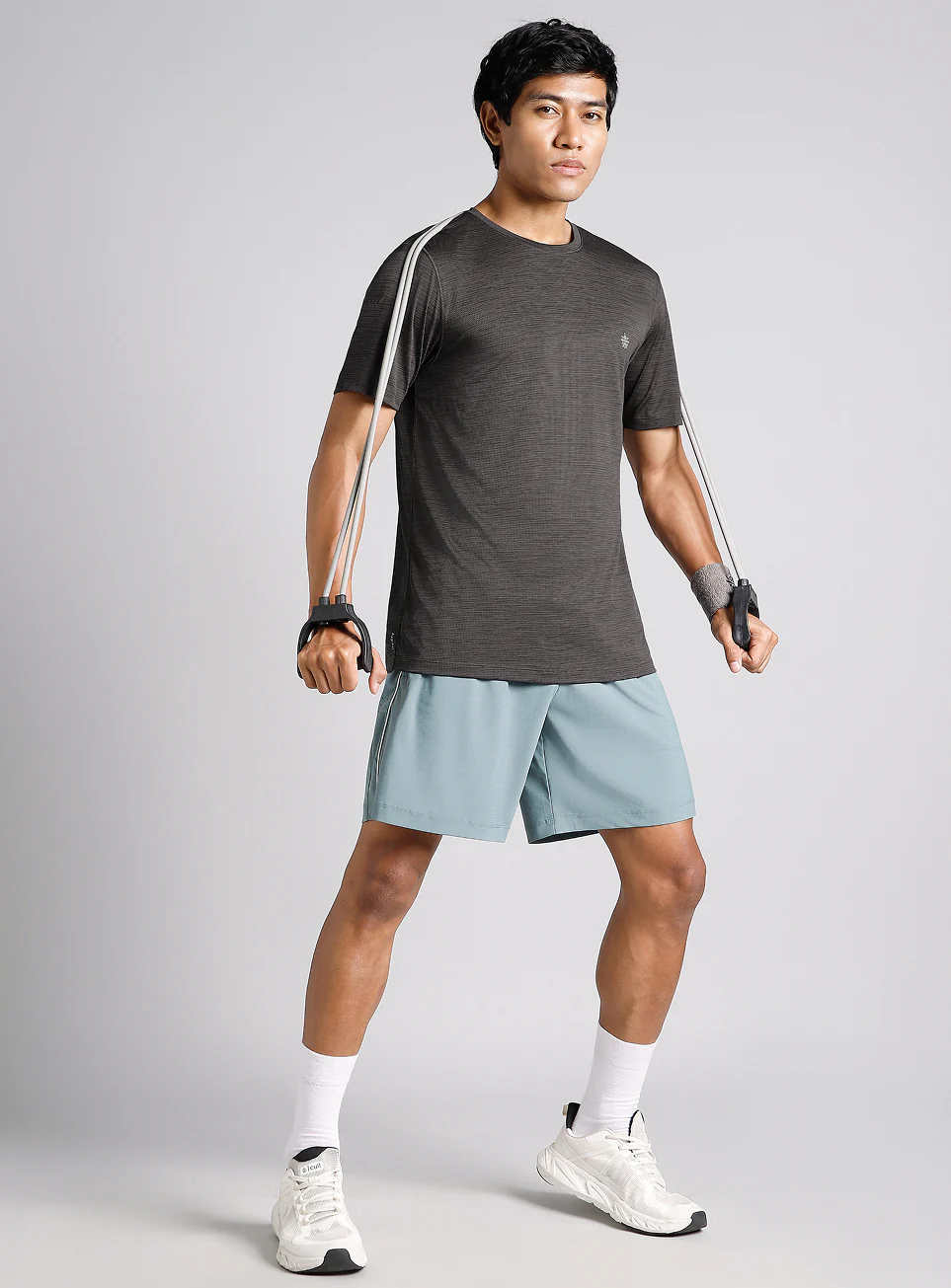 Men's Dark Grey All Format Training Pro T-shirt - Image 3
