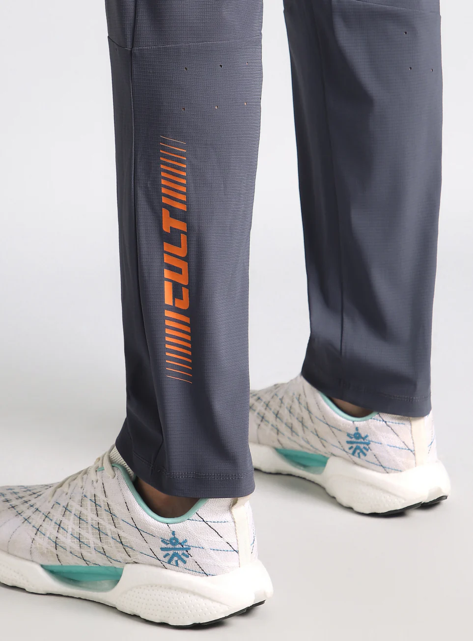 Men's Dark Grey Cult Performance Training Trackpants - Image 10