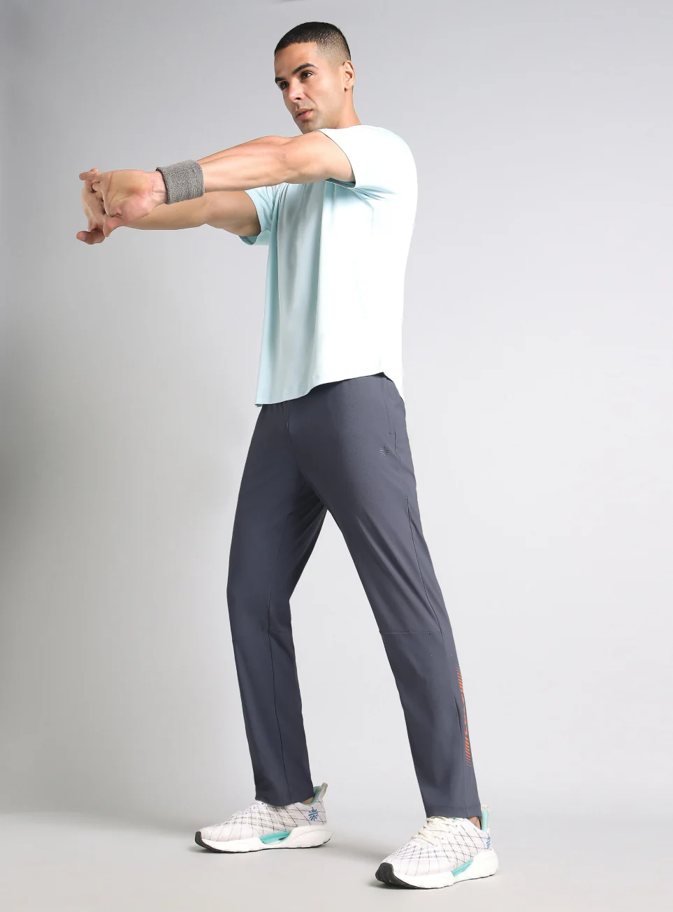 Men's Dark Grey Cult Performance Training Trackpants - Image 2