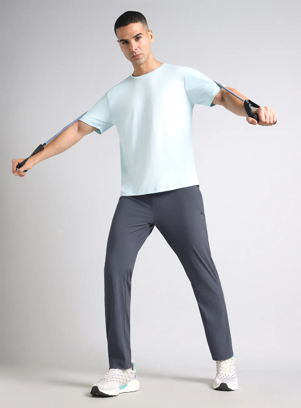 Men's Dark Grey Cult Performance Training Trackpants - Image 3