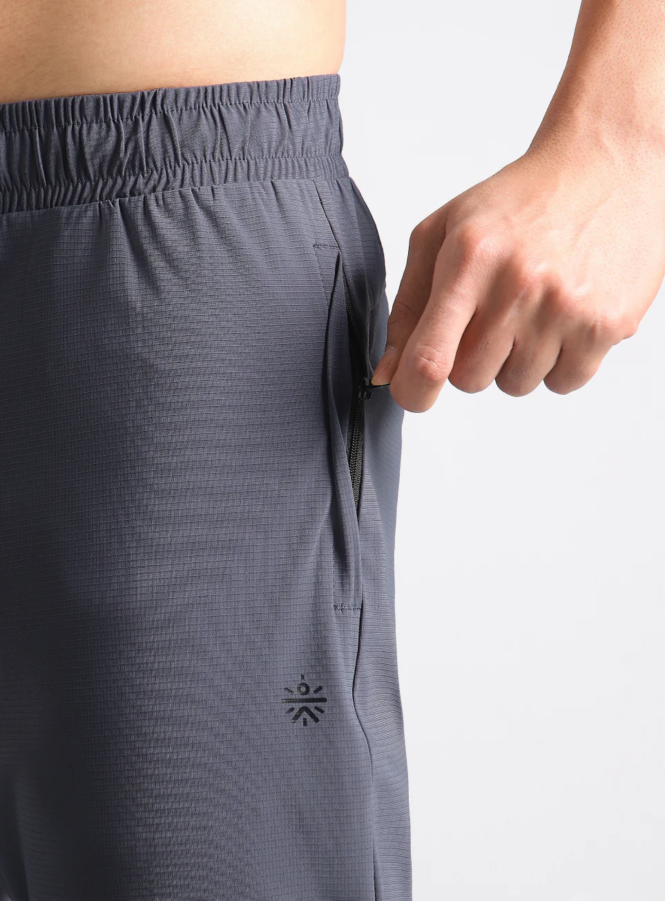 Men's Dark Grey Cult Performance Training Trackpants - Image 7