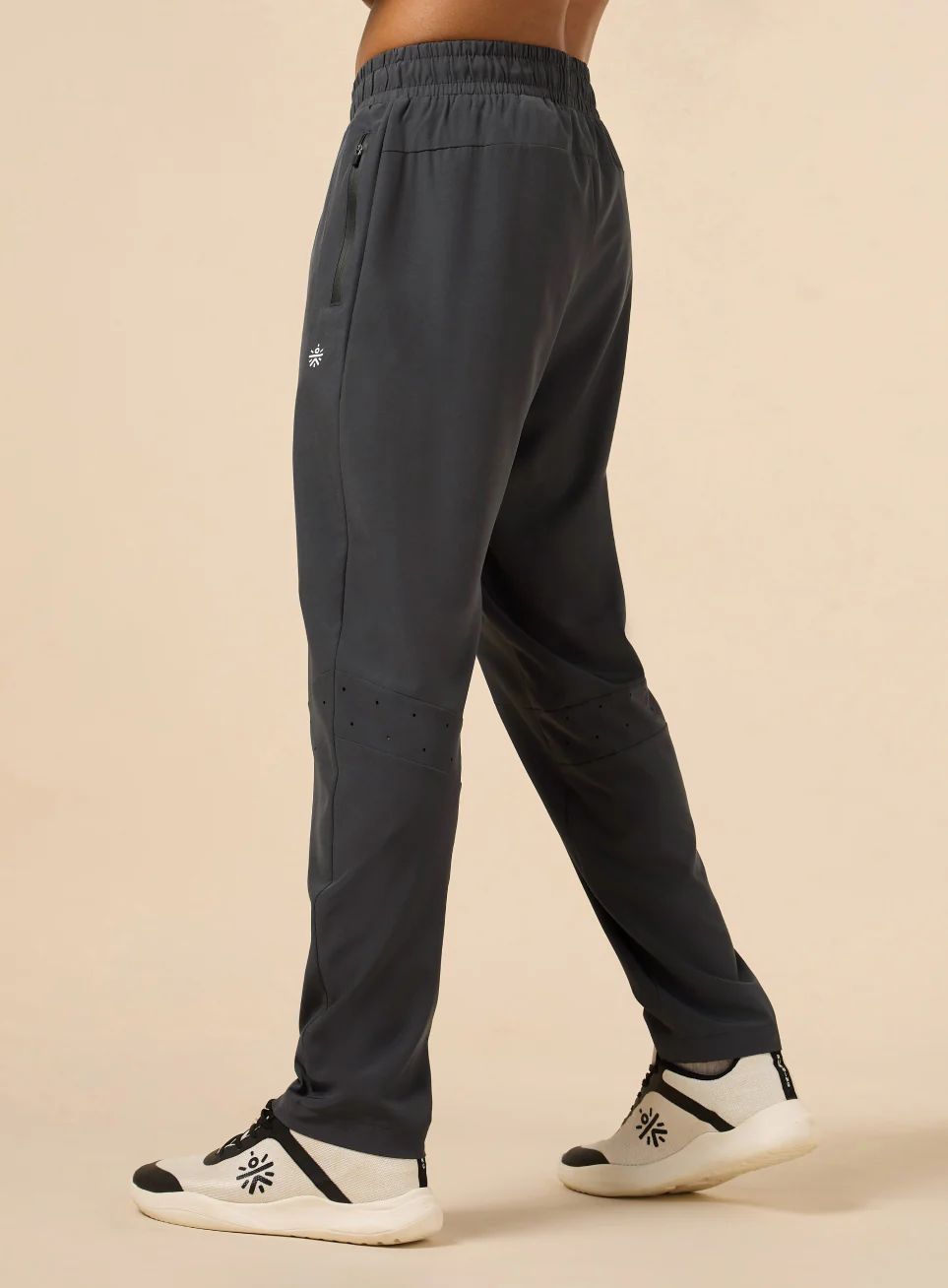 Men's Dark Grey High Flex Training Performance Pants