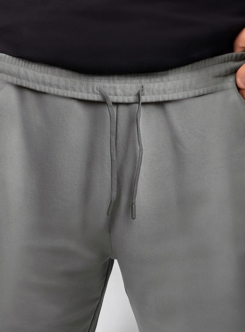 Men's Grey Move All Day Plus Size Shorts - Image 8