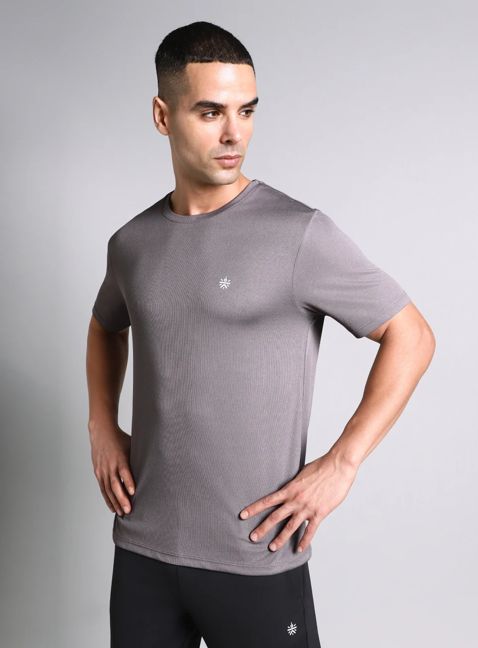 Men's Grey Train All FLY-DRY T-shirt