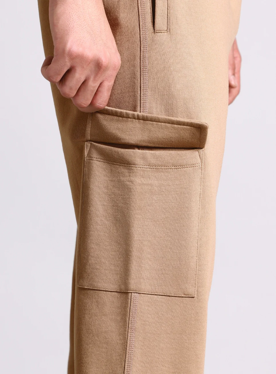 Men's Khaki Play In-Out Trackpants - Image 8