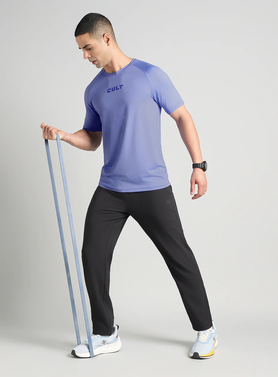 Men's Lavender Ultra Man Training T-shirt - Image 3