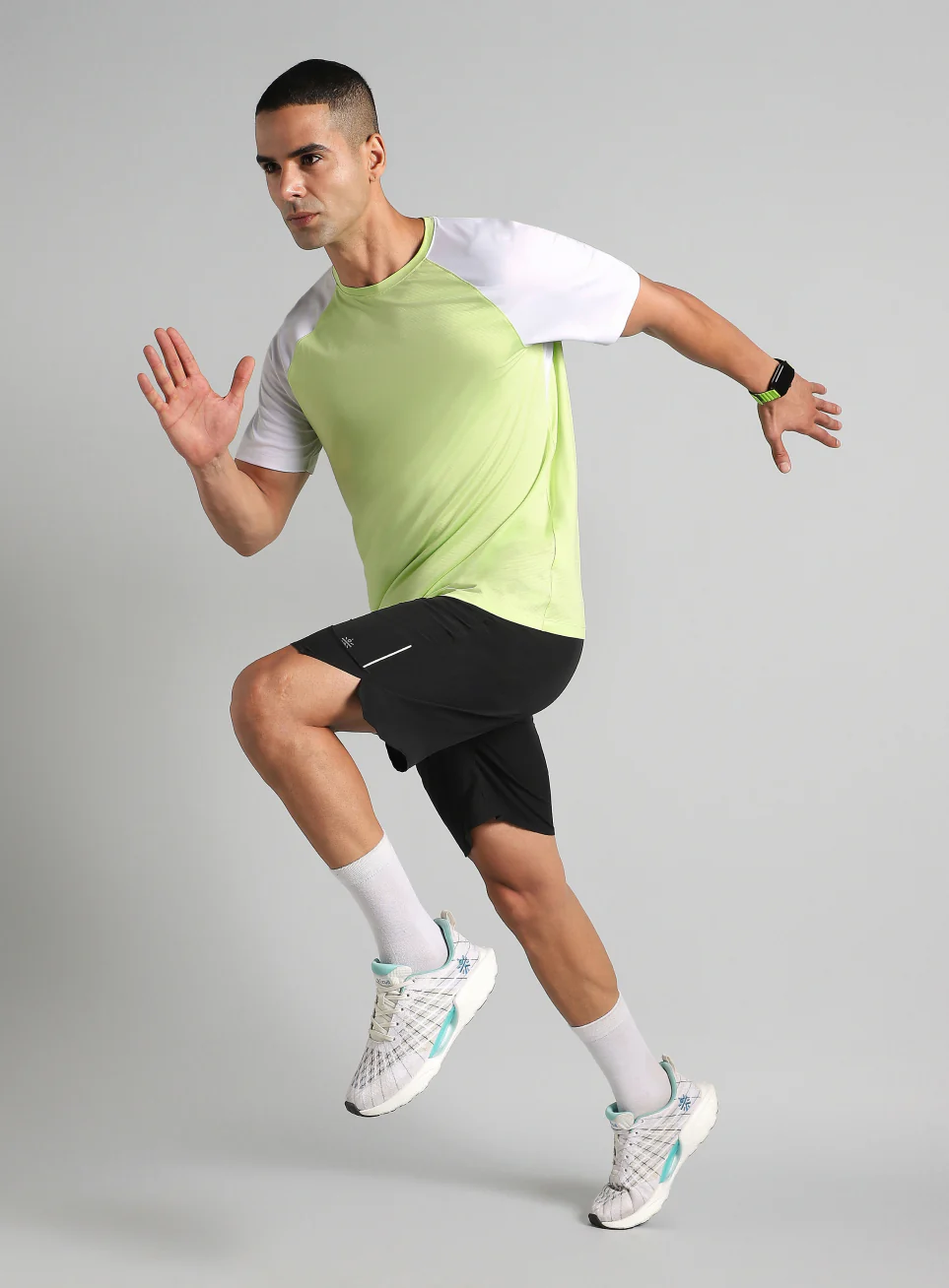 Men's Lime Runner's Speed T-shirt - Image 2