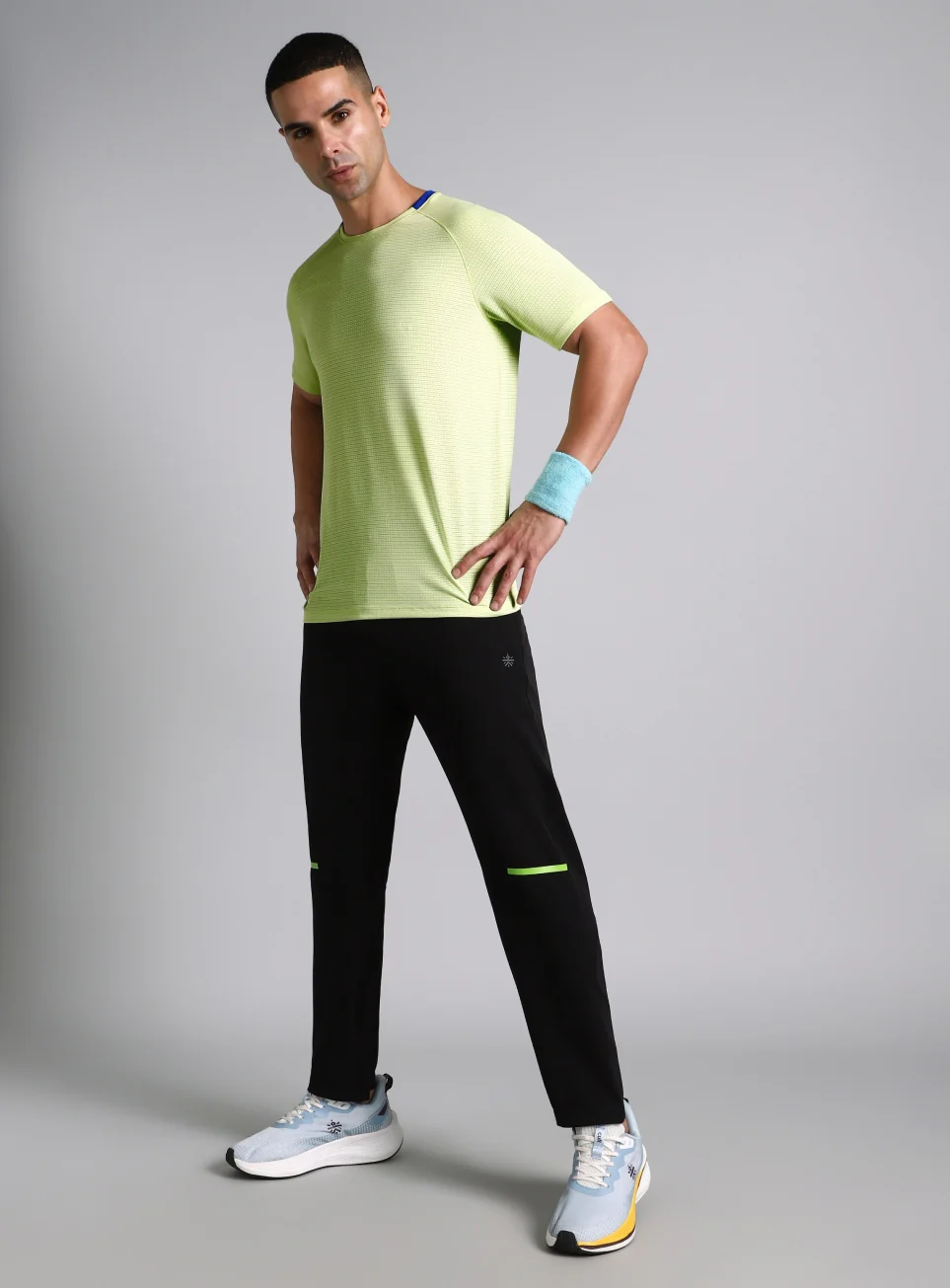 Men's Lime Ultra Runner's Technical Knit T-shirt - Image 2