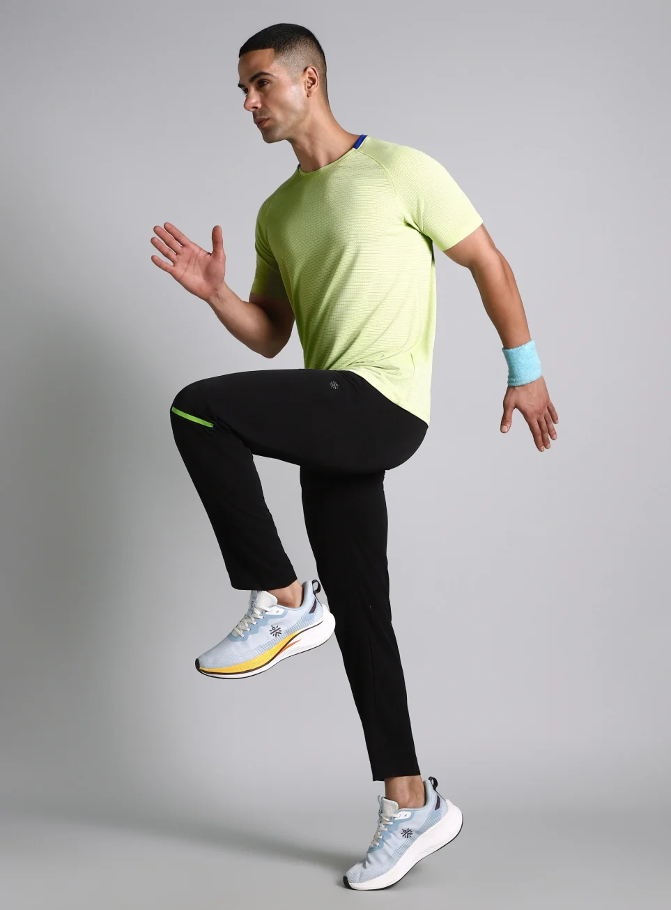 Men's Lime Ultra Runner's Technical Knit T-shirt - Image 3