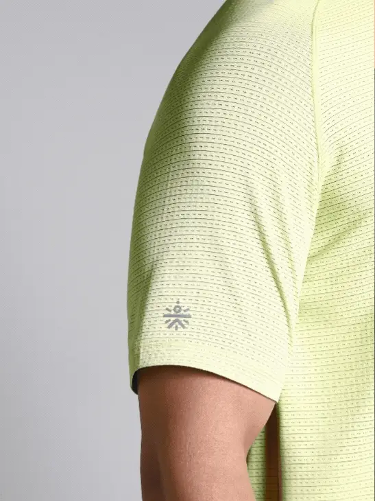 Men's Lime Ultra Runner's Technical Knit T-shirt - Image 8