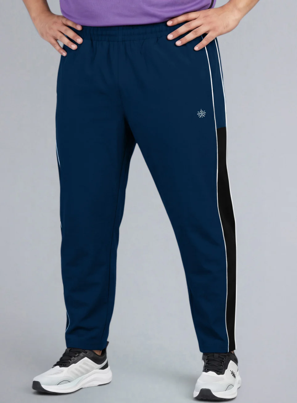 Men's Navy All Format Training Plus Size Trackpants